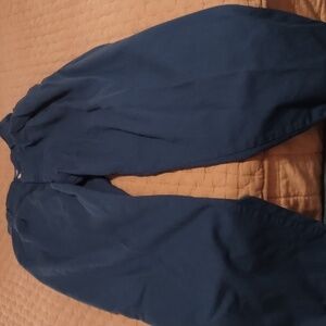 Big Bud Press Lightweight Trousers - Lagoon Blue Unisex Pants - size S